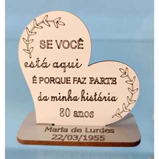 40 LEMBRANCINHAS DE ANIVERSÁRIO ADULTO PERSONALIZADAS em Oferta na Shopee