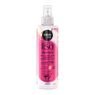 Meu Liso Demais Defrizante Spray Protetor Térmico Salon Line 240ml em Oferta na Shopee