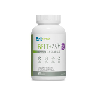 Belt +23 Bariatric SENIOR SOFT Multivitaminico e Multimineral 90 capsulas - Belt Nutrition em Oferta na Shopee