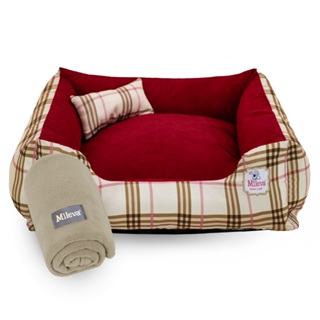 Cama Pet Camurça + manta 03 Peças - Coleção Classic - Basic 1 em Oferta na Shopee