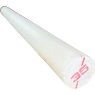 Tarugo de Polipropileno PP 35mm x 500mm Branco Redondo em Oferta na Shopee