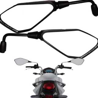 Par Retrovisor Kawasaki Z400 Haste Longa 90 Graus Rosca Honda Cg Fan Titan 150 160 Cb Twister Xre em Oferta na Shopee