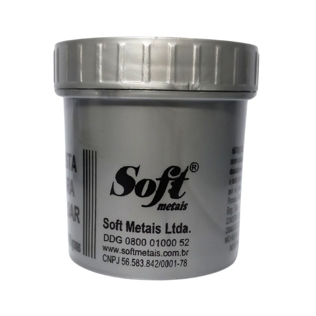 Pasta para Solda Eletrônica Componente Smd Pci Fluxo Soft 110g ORIGINAL SOFT em Oferta na Shopee