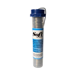 Tubo Solda Estanho 4mts/25g 1mm 60x40 1.0mm C/ Fluxo - Soft Azul