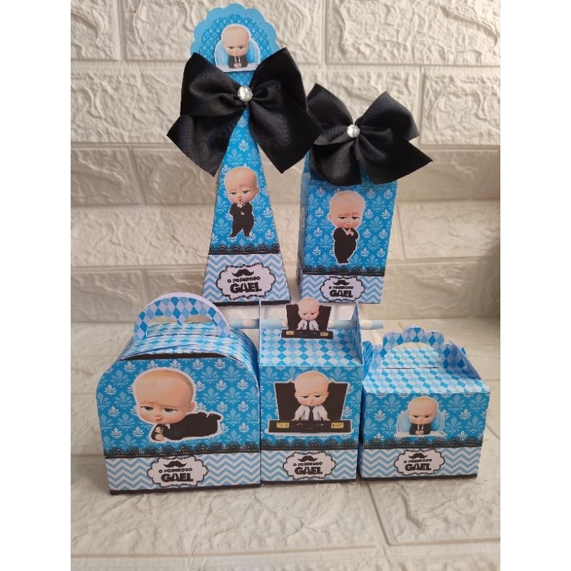 kit peguei e monte personalizado O PODEROSO CHEFINHO, caixinhas personalizadas para festa