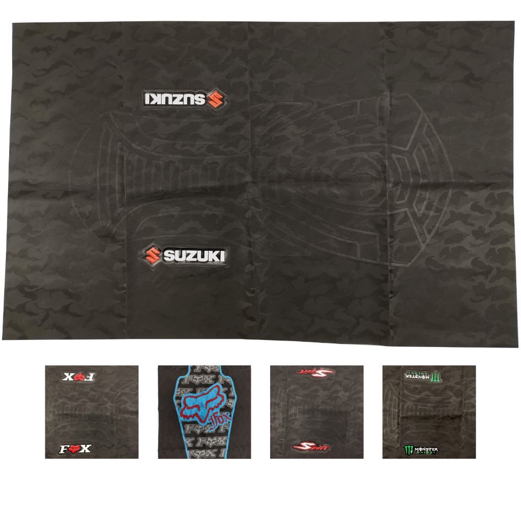 Capa Do Banco Emborrachada 3D Camuflada Suzuki / Dafra / Sundown Speed 150 / Apache 150 / Riva 150 / Yes 125 / Max 125