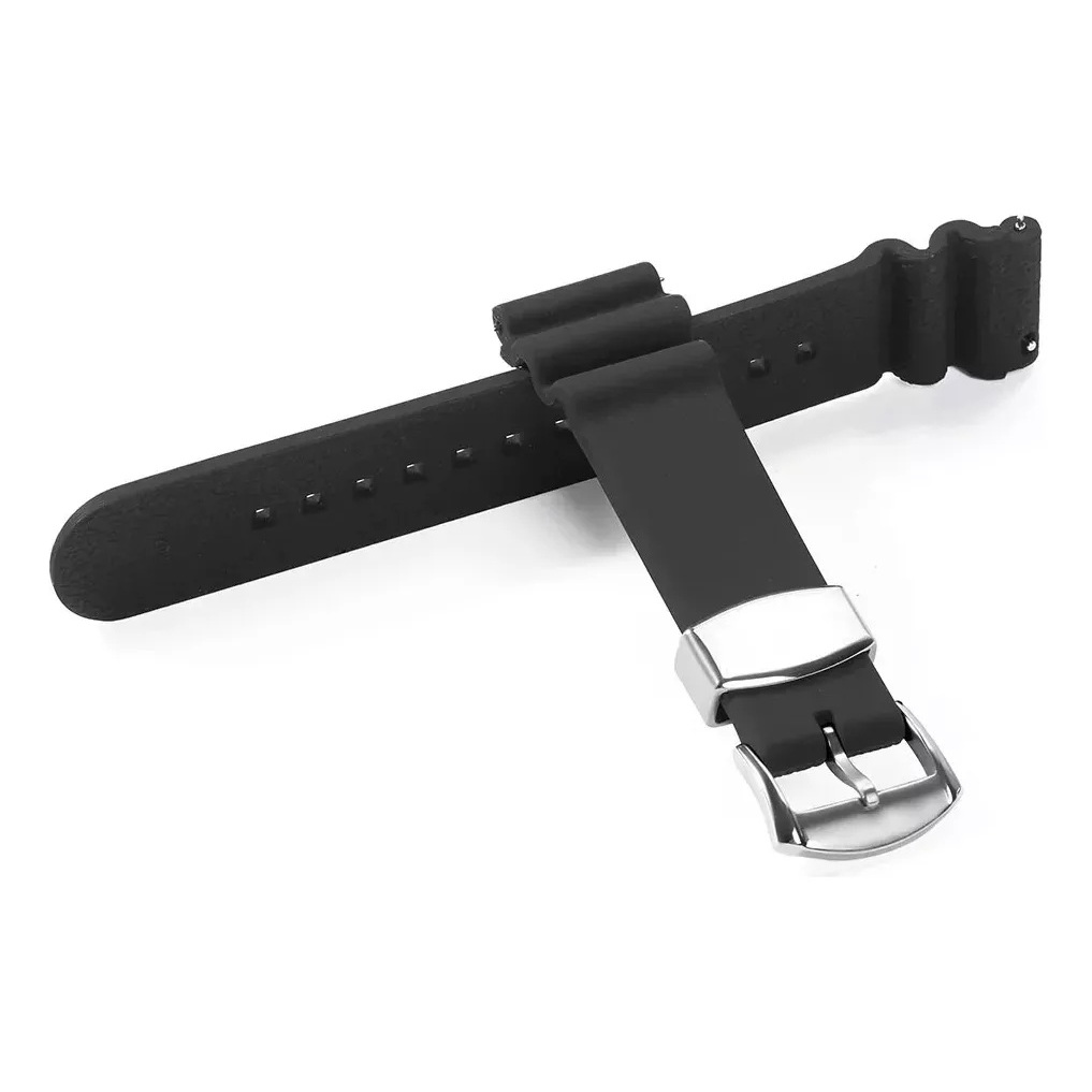 Pulseira 22mm Silicone Compatível Casio Duro Marlim Mdv-303