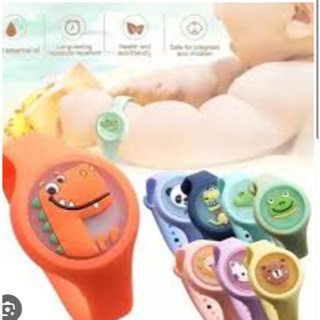 Pulseira Repelente Infantil Anti Mosquitos Dengue Pernilongo estampa de desenho animado luminoso em Oferta na Shopee