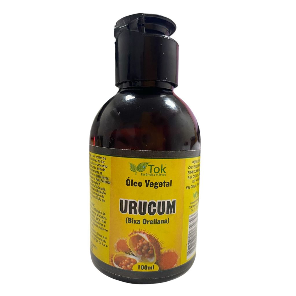 OLEO VEGETAL DE URUCUM 100ML