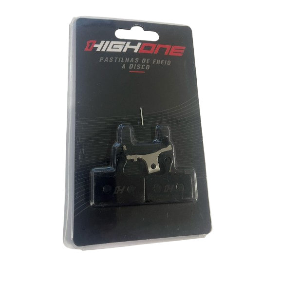 PASTILHA DE FREIO DISCO SEMI METALICA HOFRE0018 - HIGH ONE para Bicicleta para freio M616, M660, M675, M785, M8000, M985