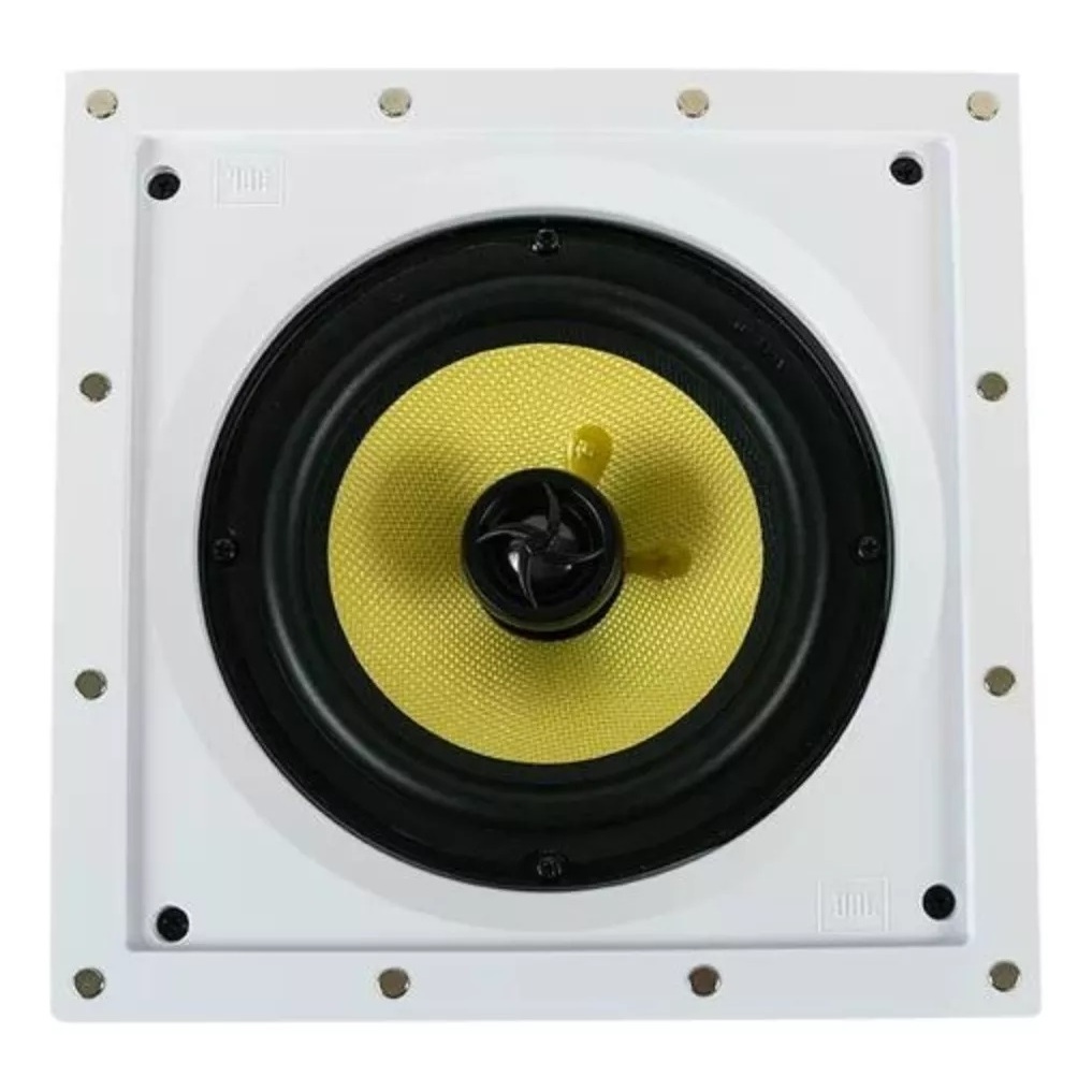 Caixa de Embutir JBL CI6S Plus 160w Quadrada Ci 6s Arandela Som Ambiente Selenium Gesso Teto