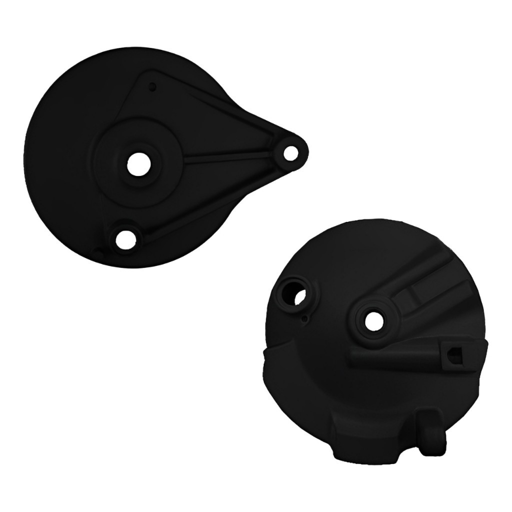 Par Espelhos Preto Dianteiro Traseiro Biz 100 Biz 125 Biz 110i