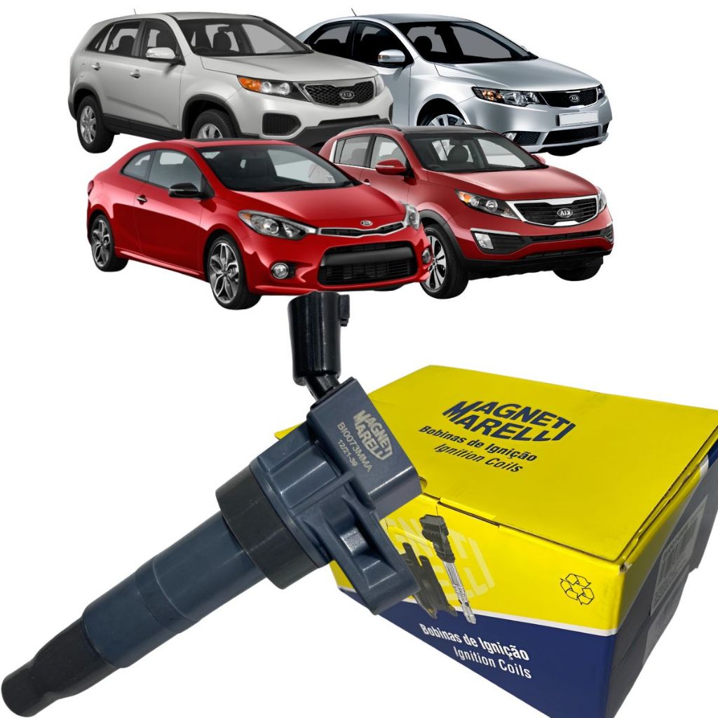 Bobina Ignição Magneti Marelli Kia Cerato Sorento Sportage