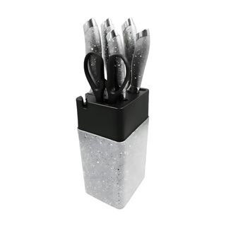 Kit de Facas Churrasco Profissional Antiaderente 7 Peças em Oferta na Shopee