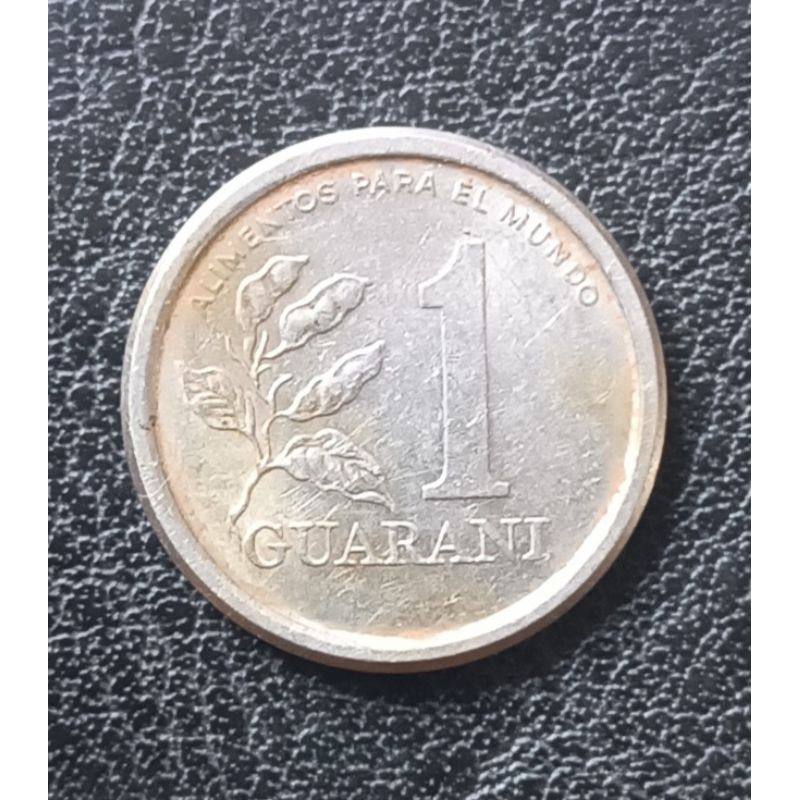 Moeda 1 Guarani 1978 FAO Paraguai