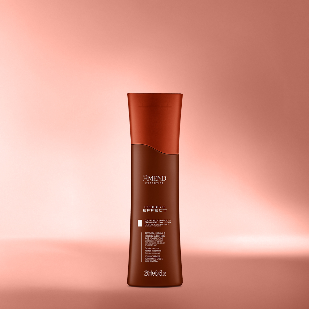 Amend Expertise KIT Cobre Effect Shampoo e Condicionador 250ml + Fluído Multi-Benefícios 180ml — imagem 2 de 2