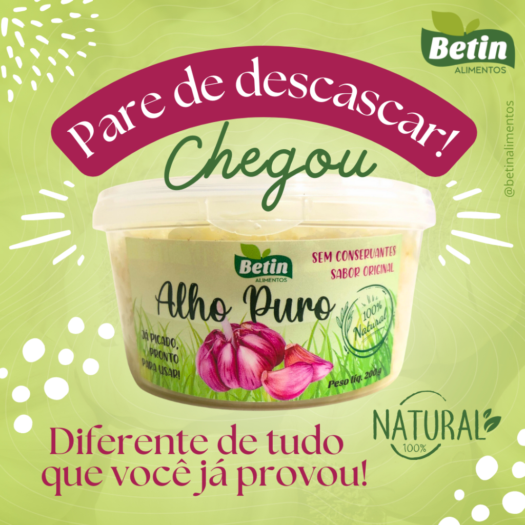 Alho In Natura - Comprar com Melhor Preço em Essenciais para Culinária