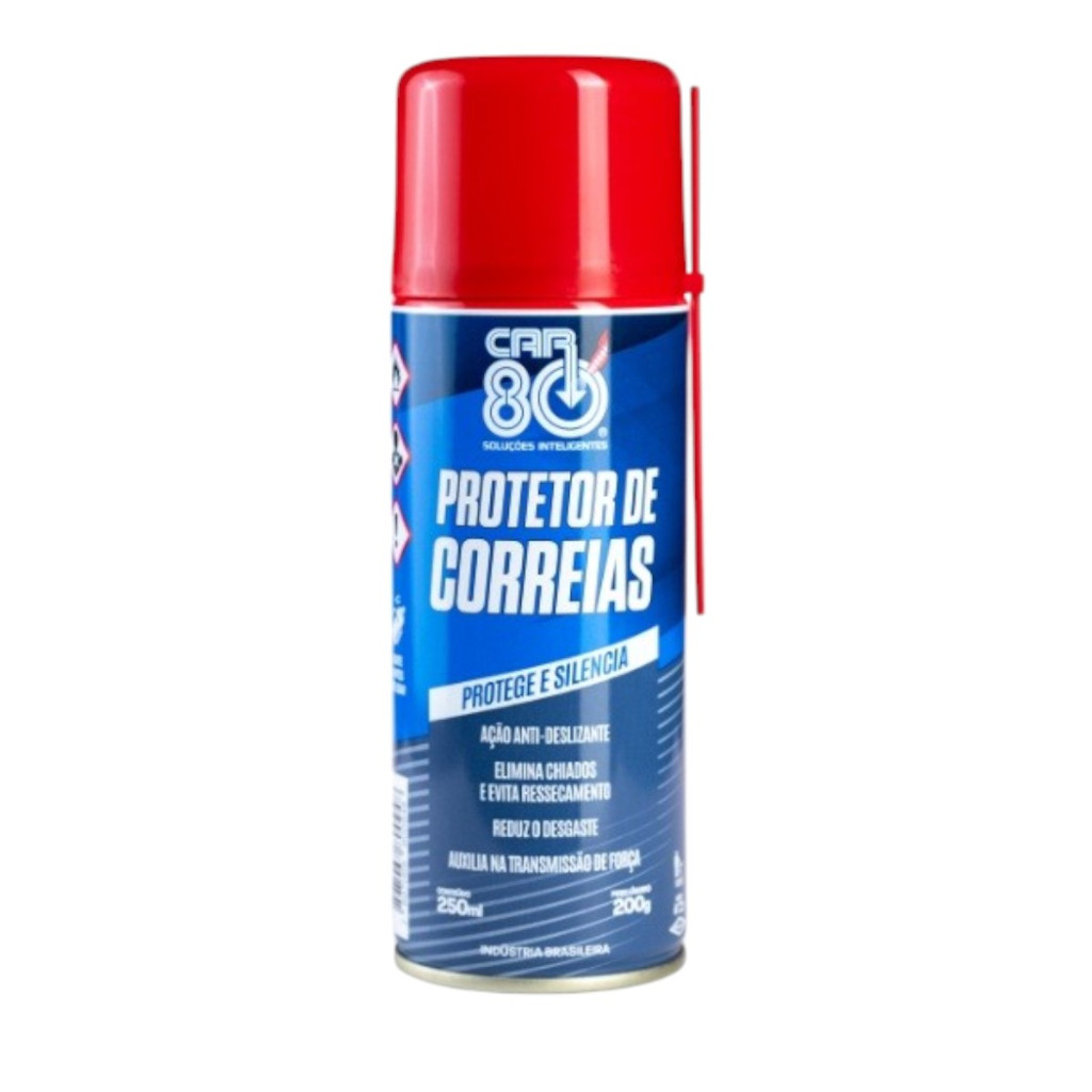 Protetor De Correias Spray 250ml Car80 em Oferta na Shopee