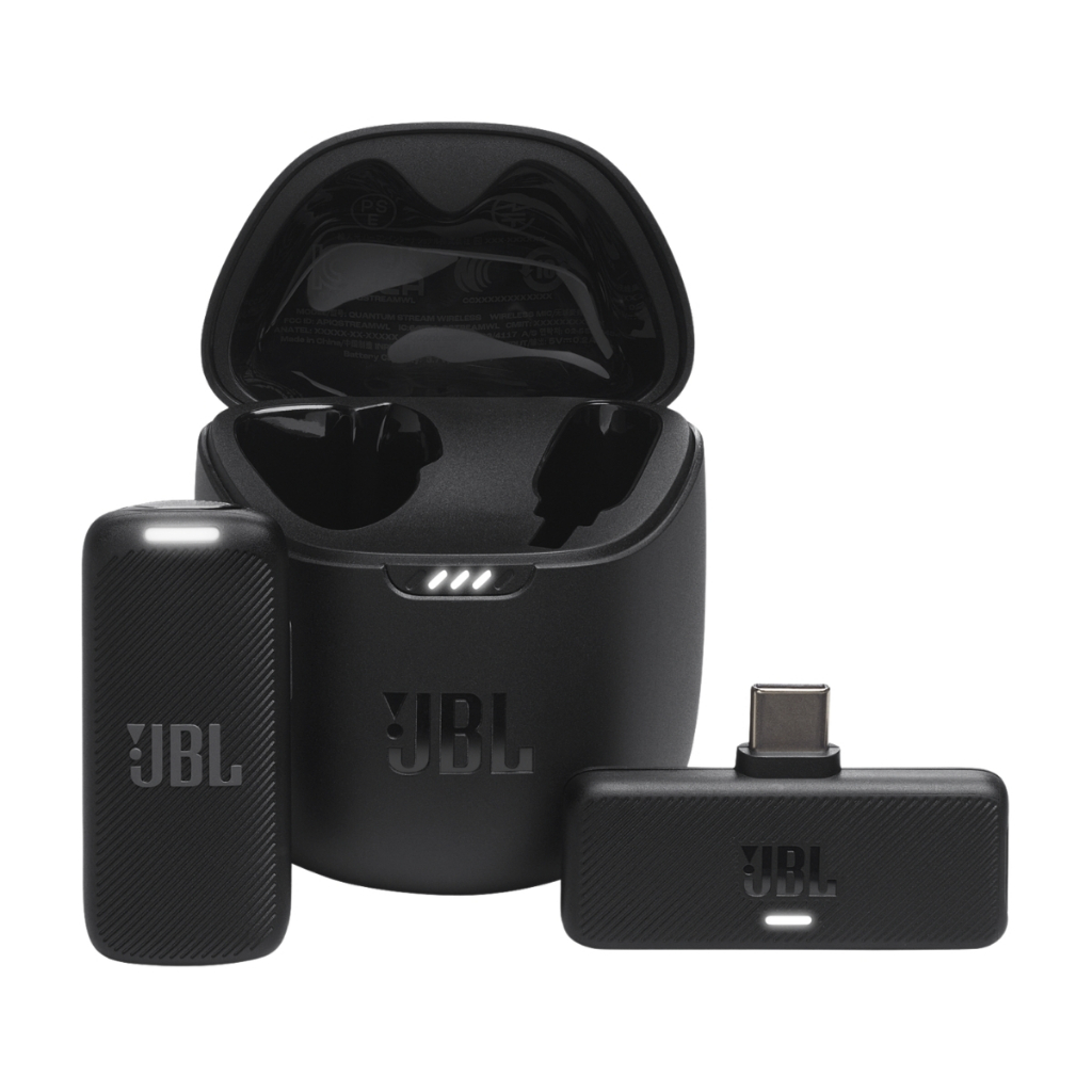 Microfone Lapela Jbl Quantum Stream Wireless Usb-c