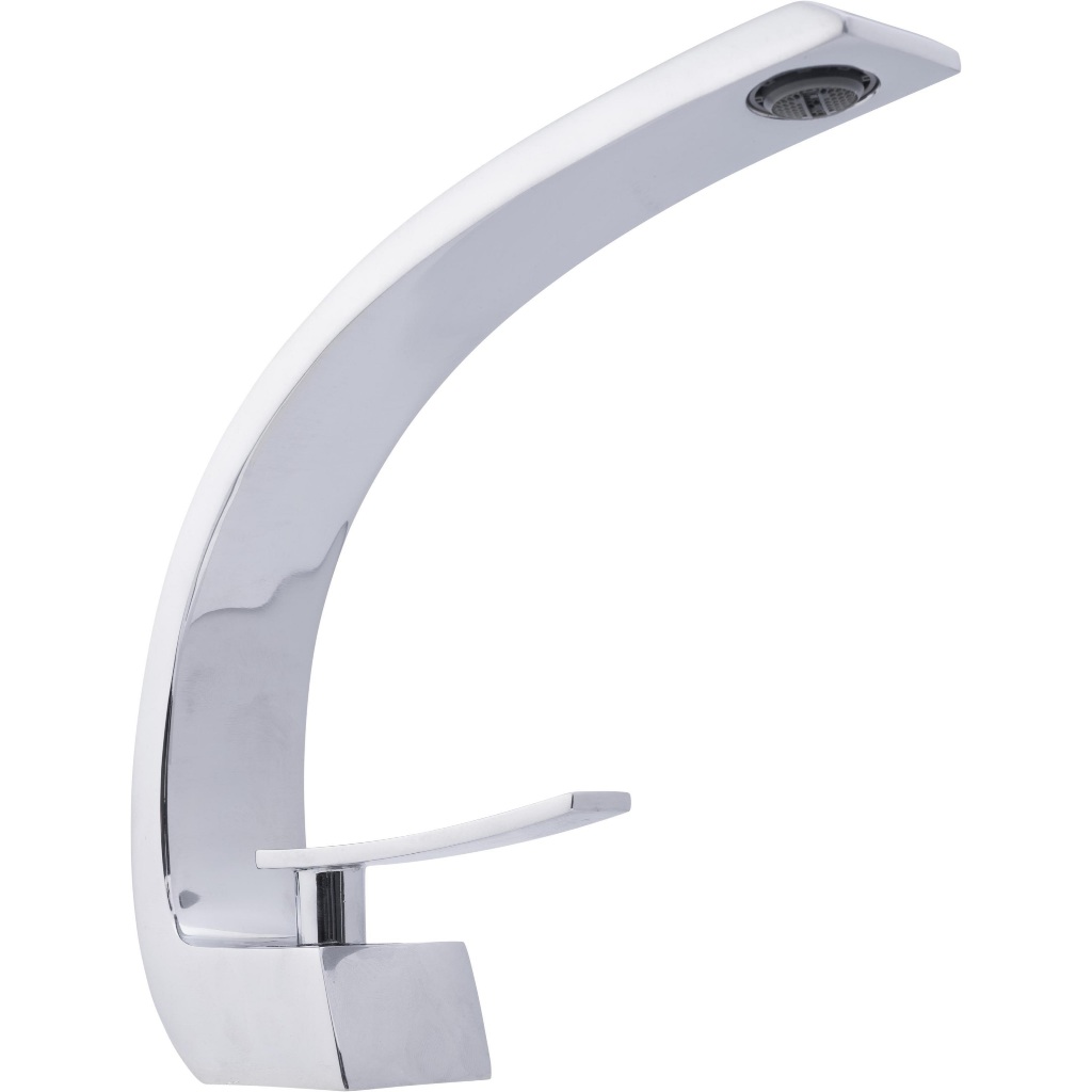 Torneira Monocomando Cascata Curva Cromada BAR-012 - Stillus Home