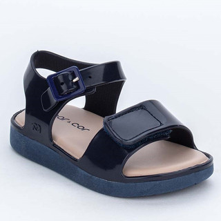 Sandália Papete Bebê Mar e Cor Summer Marinho Menina Delicada Confortável Super Leve em Oferta na Shopee