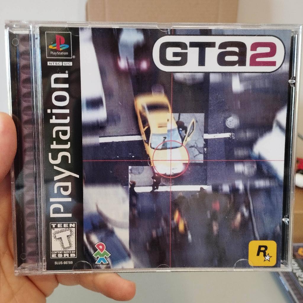 Ps1 - Grand Theft Auto 2 Gta 2 - MÍDIA PRETA