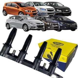 Bobina Ignição Original Magneti Marelli Gm Cruze Sonic em Oferta na Shopee