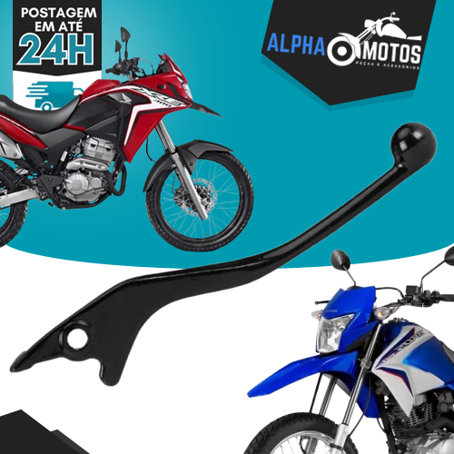 Manete Freio Disco Nxr Bros 125 150 160 Xre 190 Xre 300 Falcon Xr 250 XLX Preto