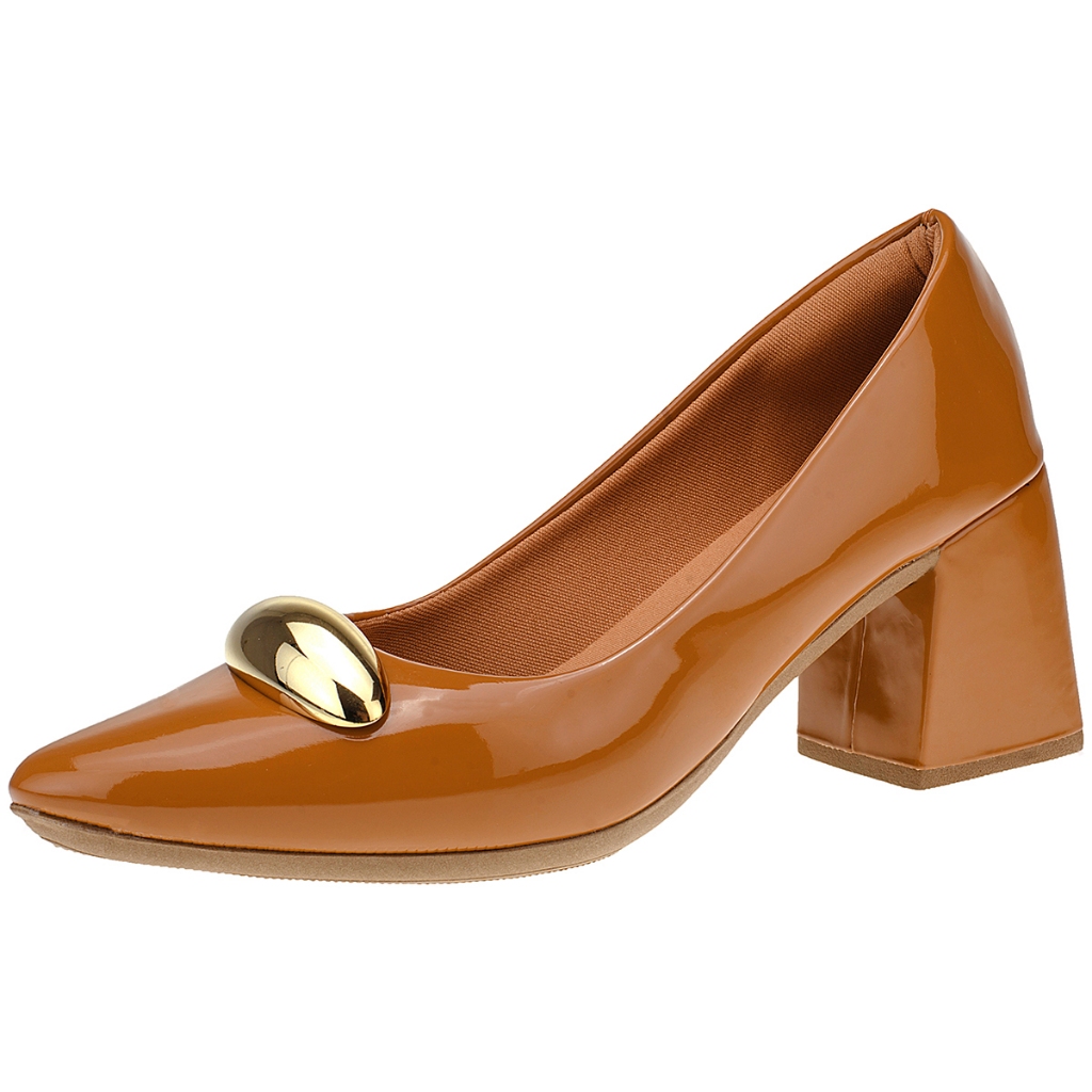 Scarpin Bico Fino Salto Alto Feminino Sapato Shekinah ABS Lesma Enfeite Gota Moda em Oferta na Shopee