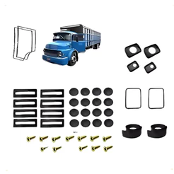 Kit Jogo Borracha Porta / Acabamentos Porta Mb 1113 1313 +