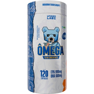 Omega 3 Ultra Concentrado 120cáps Under Labz Selos Ifos Meg-3 em Oferta na Shopee