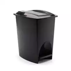 Lixeira Cesto de Lixo 7 litros Retangular Com Pedal Para Casa Cozinha Banheiro Escritorio