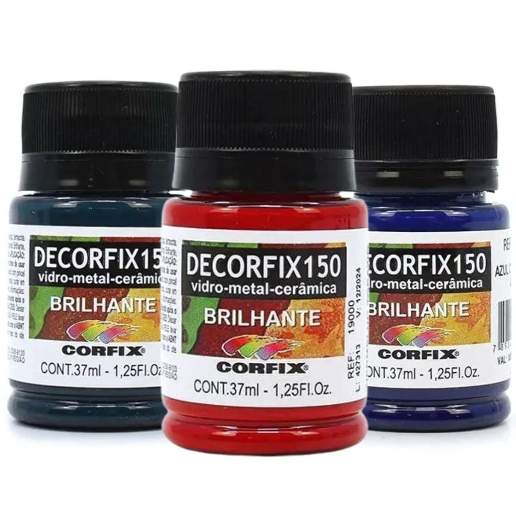 Tinta Decorfix 150 Corfix Brilhante 37ml – Artesanato em Geral