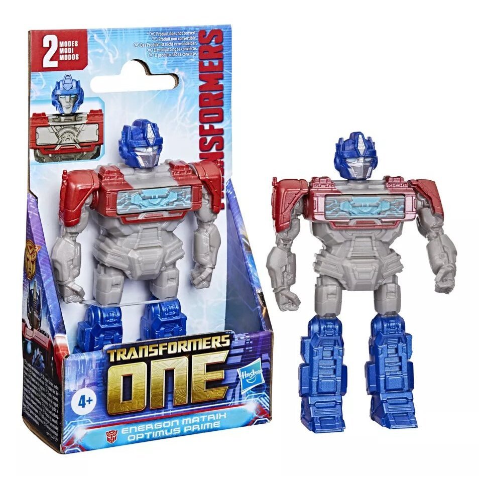 Mini Figura Transformers ONE Optimus Prime Matriz De Energons - F9495