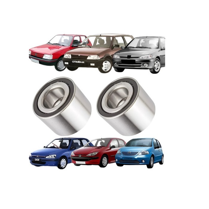 Par Rolamento Traseiro Citroen Ax C3 Peugeot 106 205 206 306