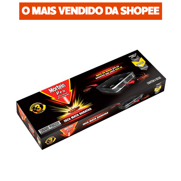 Elimina Baratas Mortein 2 ou 6 Unidades em Oferta na Shopee