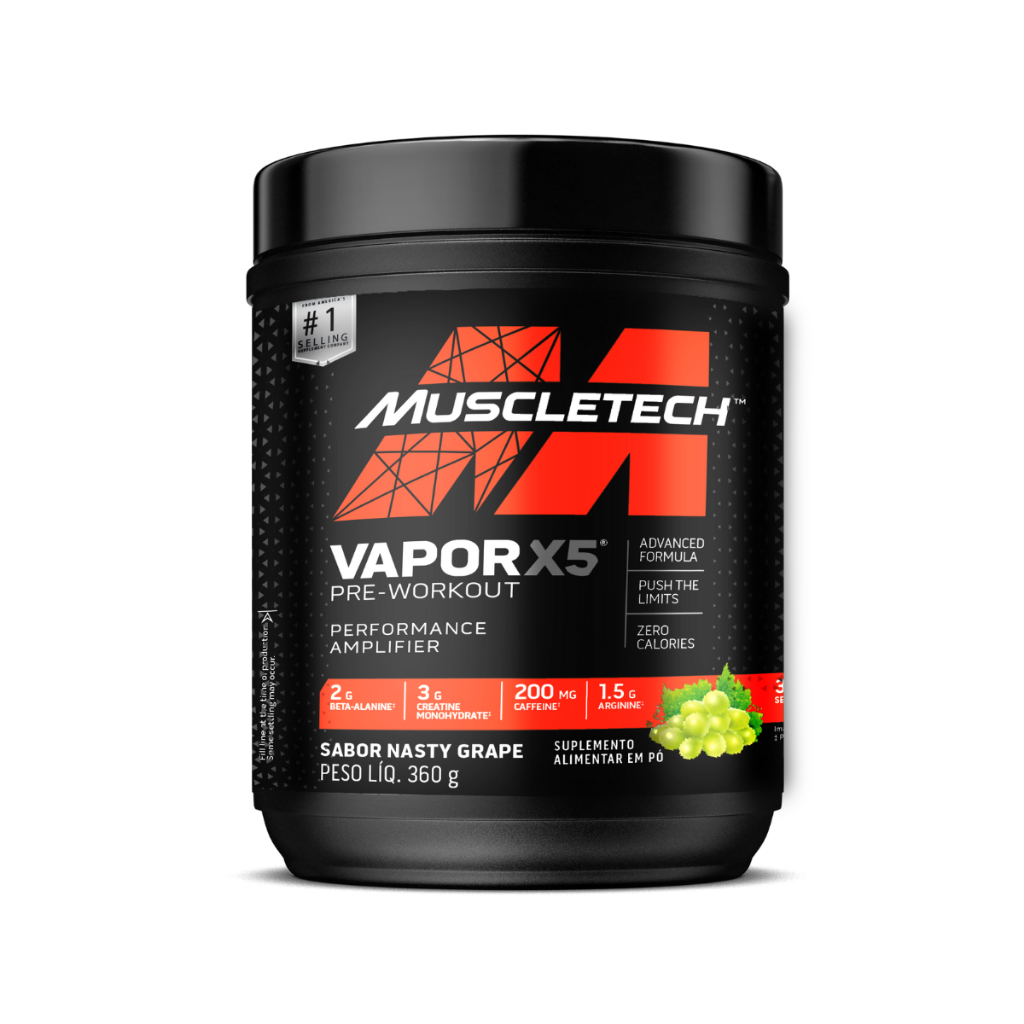 Pré treino Vapor X5 Muscle Tech Com Creatina em Oferta na Shopee