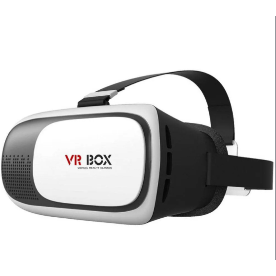 Óculos de Realidade Virtual 3D V-Box Branco + Controle