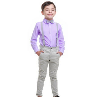 Conjunto Social Infantil Lilas Casamento, Festa e Batizado com Elastano em Oferta na Shopee