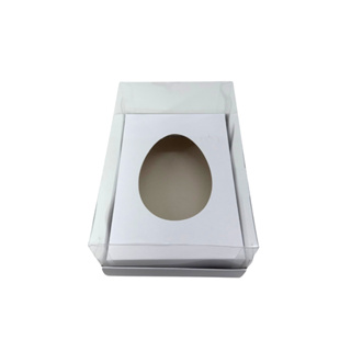 20 Caixas Com Tampa De Acetato Para Ovo De Colher - 350g em Oferta na Shopee