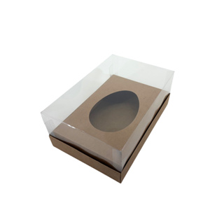 10 Caixas Com Tampa De Acetato Para Ovo De Colher - 350g em Oferta na Shopee