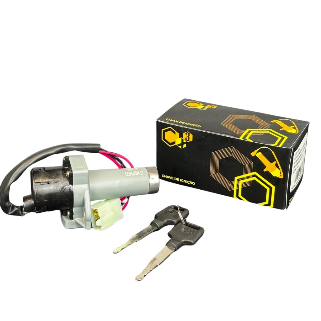 Chave de Ignição CX3 HONDA CG TITAN 150 KS/ES/ESD/MIX/FLEX em Oferta na Shopee