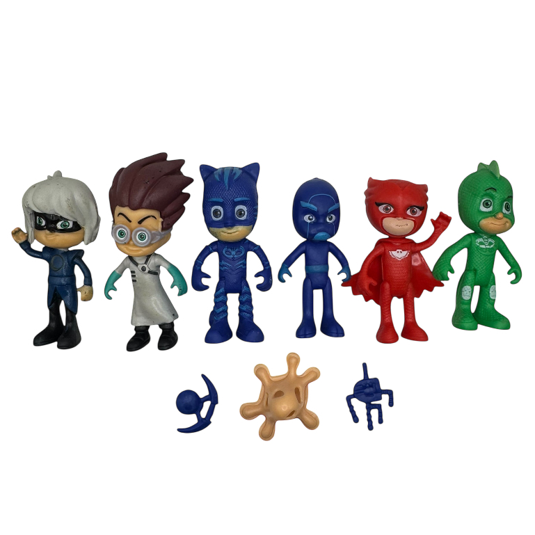 Brinquedo Infantil PJM6 Brinquedo Desenho PJMASK Criança Pequenos Herois Divertido Interativo em Oferta na Shopee
