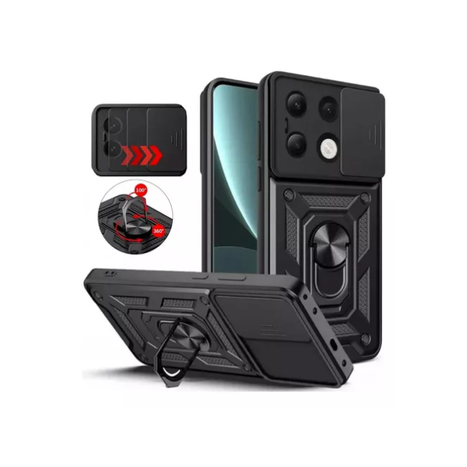 Capa Capinha Armadura Anti-impacto P/ Xiaomi Poco M6 Pro 4g
