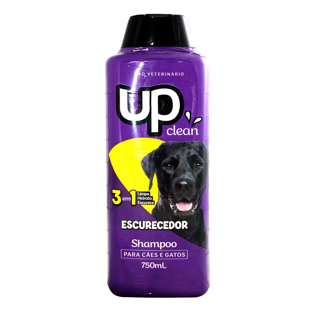 Shampoo Up Clean Escurecedor Para Cães e Gatos 750ml
