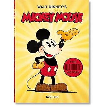 Livro comemorativo do Mickey Mouse EUA  - Walt Disney's Mickey Mouse. the Ultimate History Oversized Book Brand New