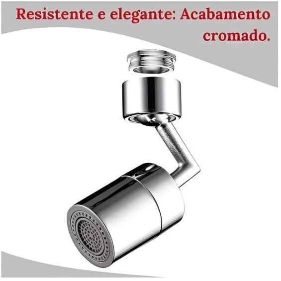 Adaptador de Torneira Rotação 720º Giratória de Banheiro ou Cozinha em Oferta na Shopee