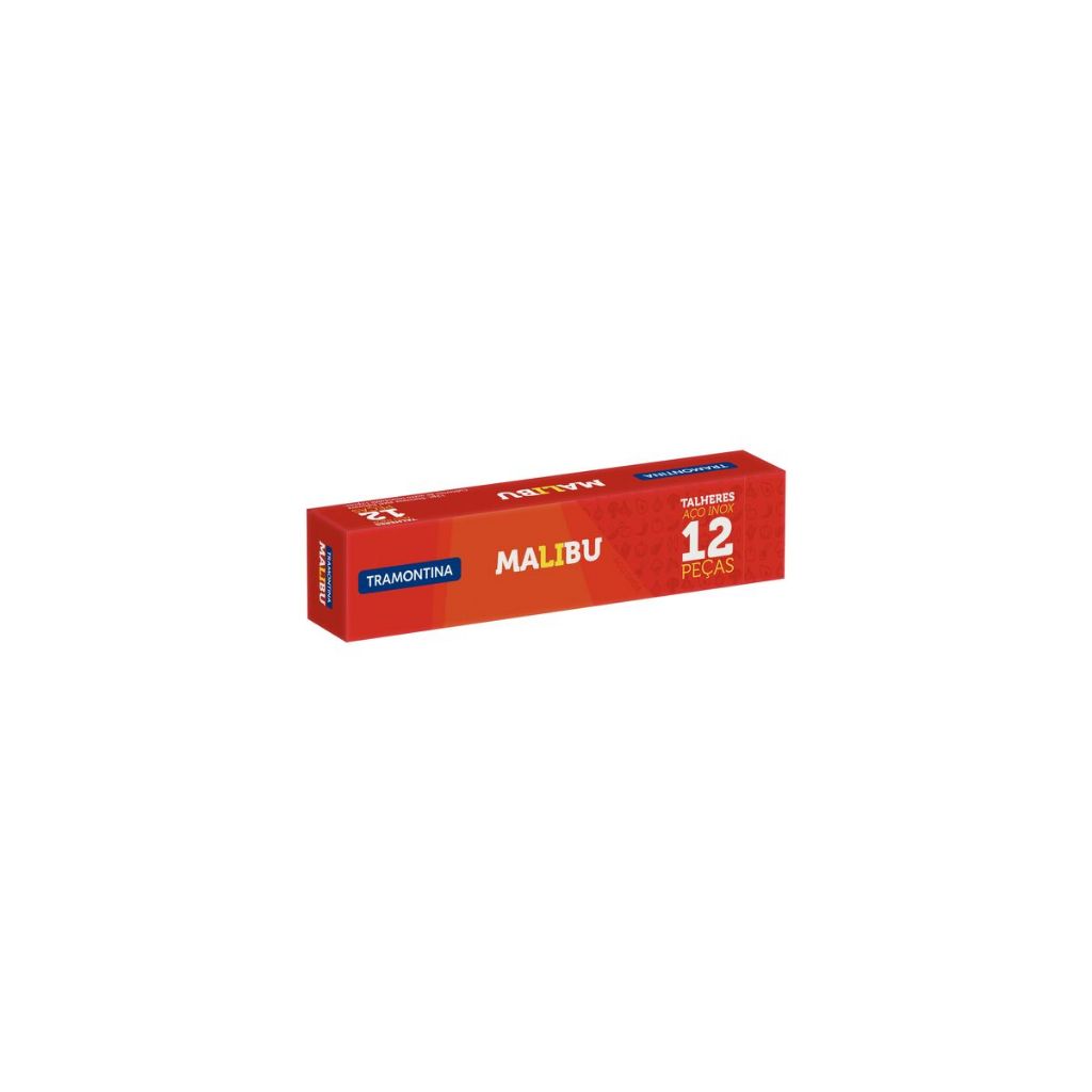 Kit Colher para Sobremesa Tramontina Malibu em Aço Inox 12peças