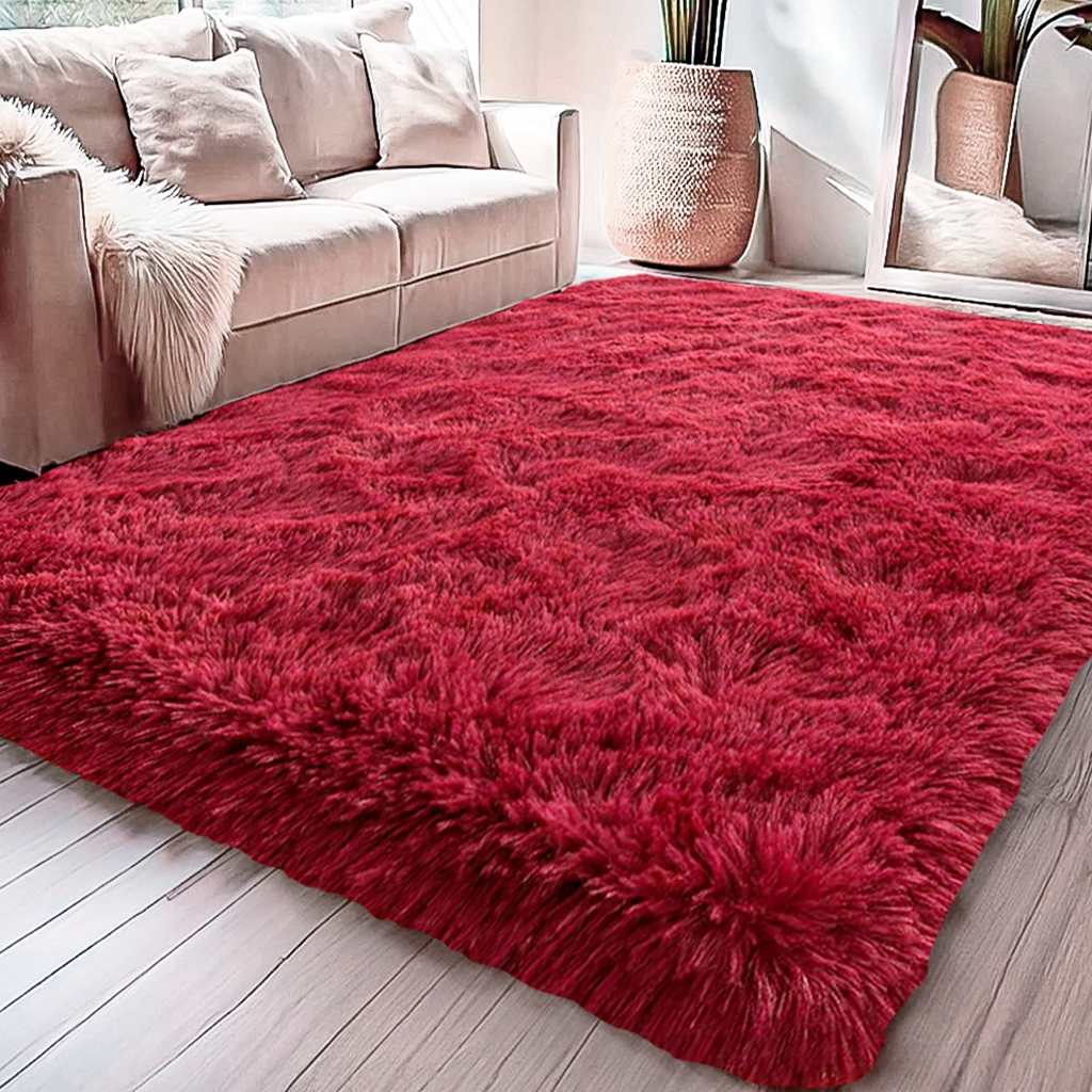 Tapete Peludo 2,00 X 1,50 Felpudo De Sala Ou Quarto Cores