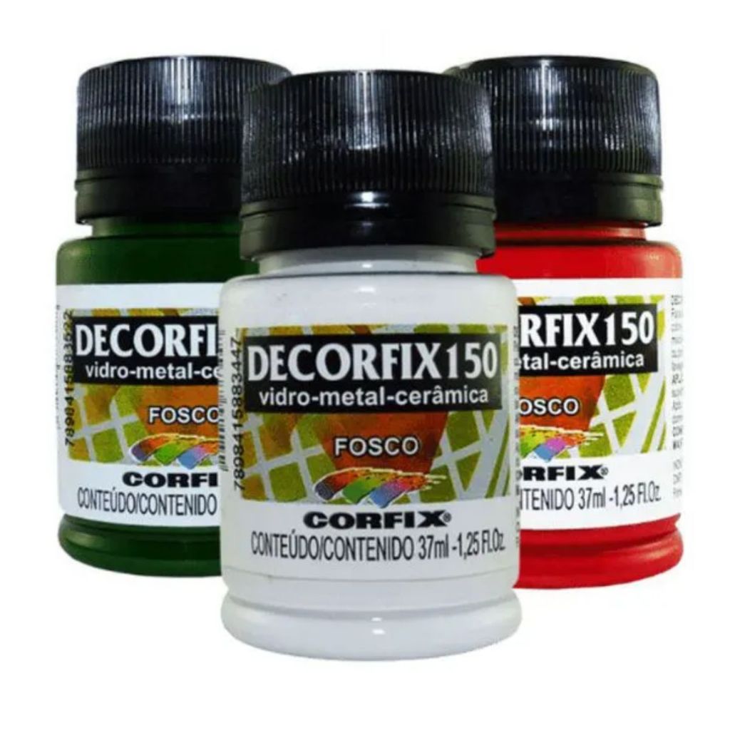 Tinta Decorfix 150 Corfix Fosca 37ml Escolha a Cor
